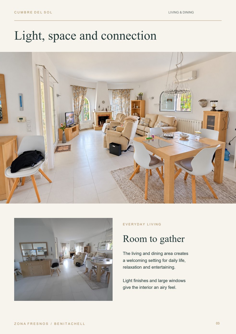 Brochure, página 3